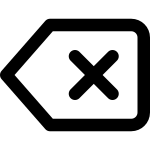 Delete SVG Icon